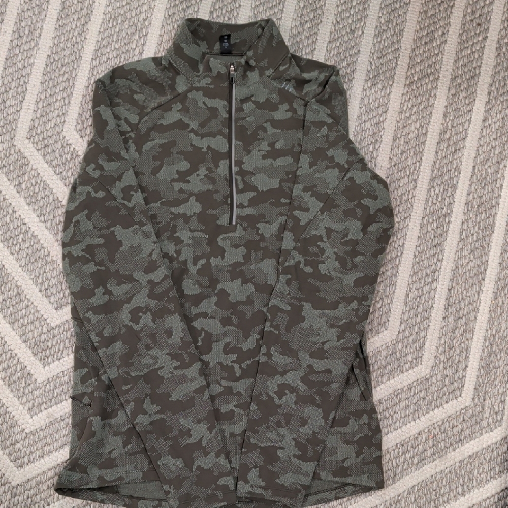 lululemon athletica Camouflage Quarter-Zip Sweatshirt